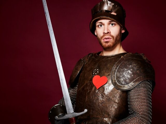 Martin Frank kämpft wie ein Ritter